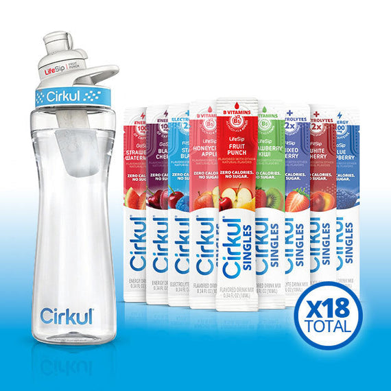 22oz. Plastic Bottle & GoSip® Black Cherry E5